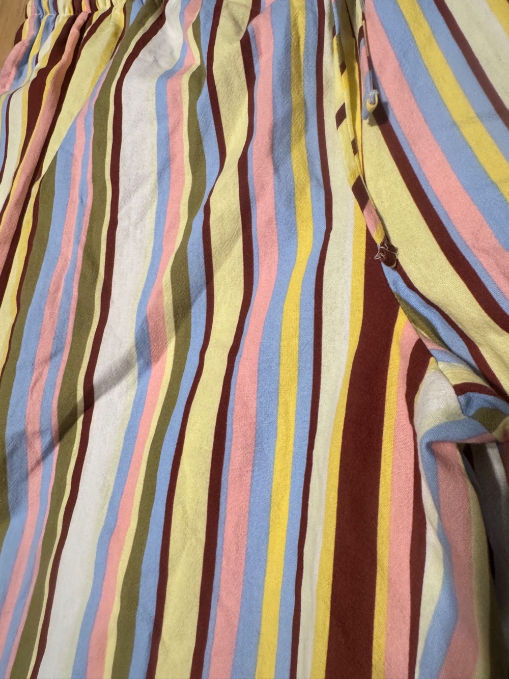 Retro Stripe Wide Leg Beach Pants - XXL (20) - Picture 8 of 9